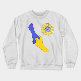 Support Ukraine Crewneck Sweatshirt